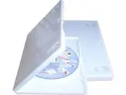 DVD-Hüllen - glänzend weiß