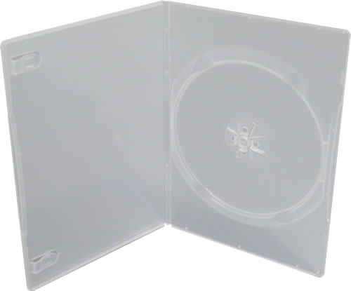 DVD-Slim-Hüllen - transparent (DVD-Huellen Slim)