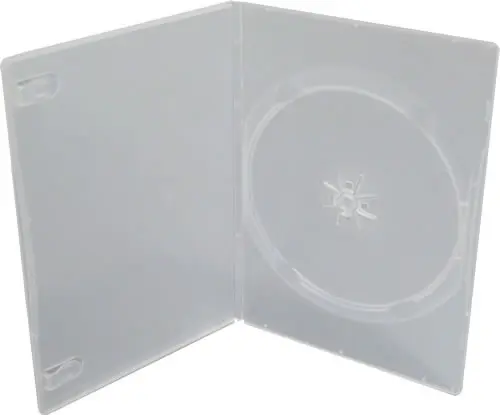 DVD-Slim-Hüllen - transparent (DVD-Huellen Slim)