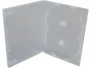 SCANAVO Doppel-DVD-Hülle - transparent