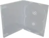 Details zu SCANAVO Doppel-DVD-Hülle - transparent ArtNr.99996-904