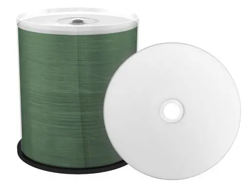 Professional-Line CD-Rohlinge - bedruckbar/inkjet printable weiß diamond - 100 Stück (CD-Rohlinge bedruckbar)