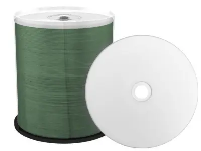 Details zu Professional-Line CD-Rohlinge - bedruckbar/inkjet printable weiß diamond - 100 Stück ArtNr.94102-945