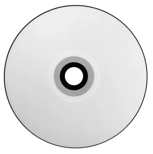 Basic-Line CD-Rohlinge - bedruckbar/inkjet printable weiß - Brennseite schwarz