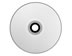 PREMIUM-Line CD-Rohlinge - bedruckbar/inkjet printable weiss - Brennseite schwarz - 25 Stück  (CD-Rohlinge bedruckbar) 