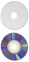 Details zu Mini DVD-Rohlinge bedruckbar/inkjet printable weiß - Mini DVD-R 8cm 1,4GB - 25 Stück ArtNr.21093-1497