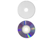 Mini DVD-Rohlinge bedruckbar/inkjet printable weiß - Mini DVD-R 8cm 1,4GB - 25 Stück