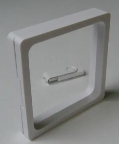 3D-Schweberahmen - weiß - 11cm (DVD-Luxusboxen)