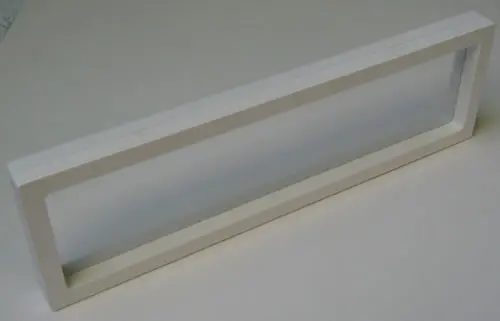 3D-Schweberahmen - weiß - 30cm