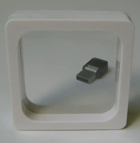 3D-Schweberahmen - weiß - 7cm (CD-Luxusboxen)
