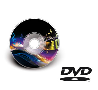 DVD-Produktion 8cm inkl. Rohling (BedruckungPreise)