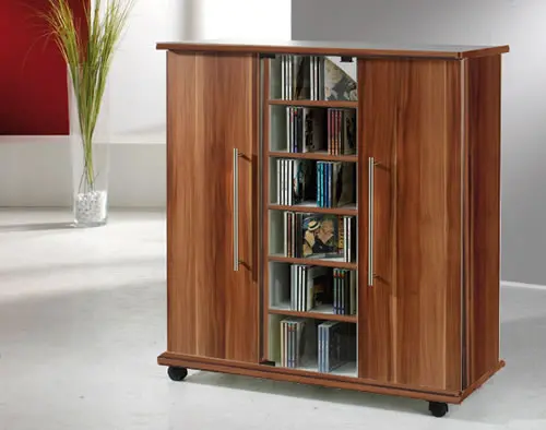 CD/DVD-Sideboard VCM Luxor für 900 CDs oder 390 DVDs
