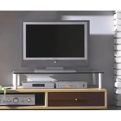 VCM Lowboard- und Wohnwand-Glasaufsatz Felino-Mini (TV-Racks)