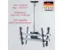 VCM Deckenhalterung "TDH 4 DOUBLE"  (Hifi- und TV-Moebel) 