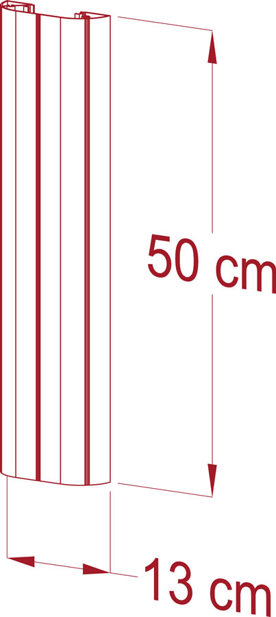 VCM Aluminium-Kabelkanalsystem Lago