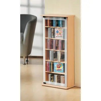 CD-Turm VCM Classic für 150 CDs oder 65 DVDs