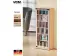 CD-Turm VCM Classic für 150 CDs oder 65 DVDs  (CD- und DVD-Moebel) 