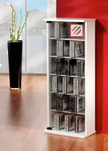 CD-Turm VCM Vetro für 150 CDs oder 65 DVDs