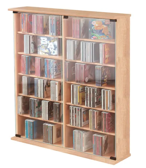CD-Turm VCM Roma für 300 CDs oder 130 DVDs