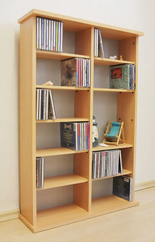 VCM CD/DVD-Turm "Ronul" für 300 CDs oder 130 DVDs