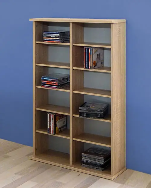 VCM CD/DVD-Turm "Ronul" für 300 CDs oder 130 DVDs